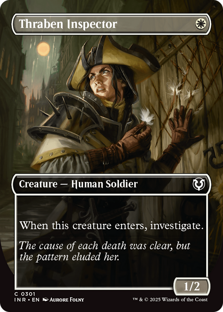 Thraben Inspector (Borderless) [Innistrad Remastered] | Gamers Paradise