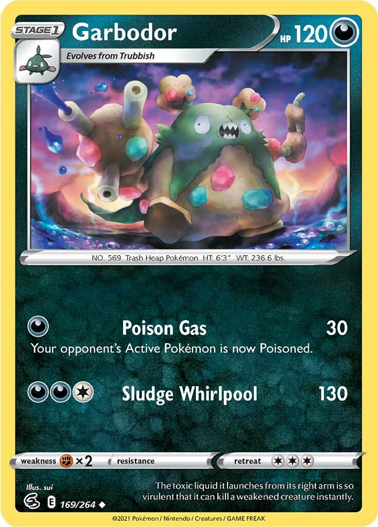 Garbodor (169/264) [Sword & Shield: Fusion Strike] | Gamers Paradise