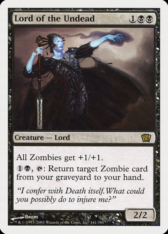 Lord of the Undead (8th Edition) [Oversize Cards] | Gamers Paradise