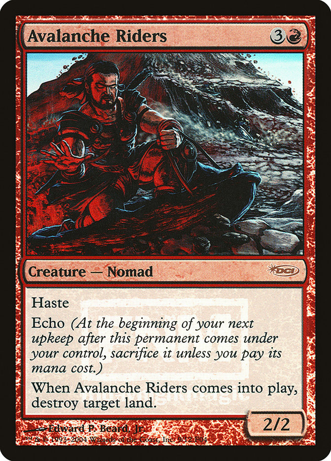 Avalanche Riders [Friday Night Magic 2004] | Gamers Paradise