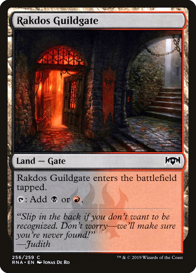 Rakdos Guildgate (256/259) [Ravnica Allegiance] | Gamers Paradise