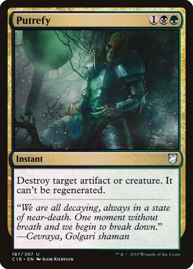 Putrefy [Commander 2018] | Gamers Paradise