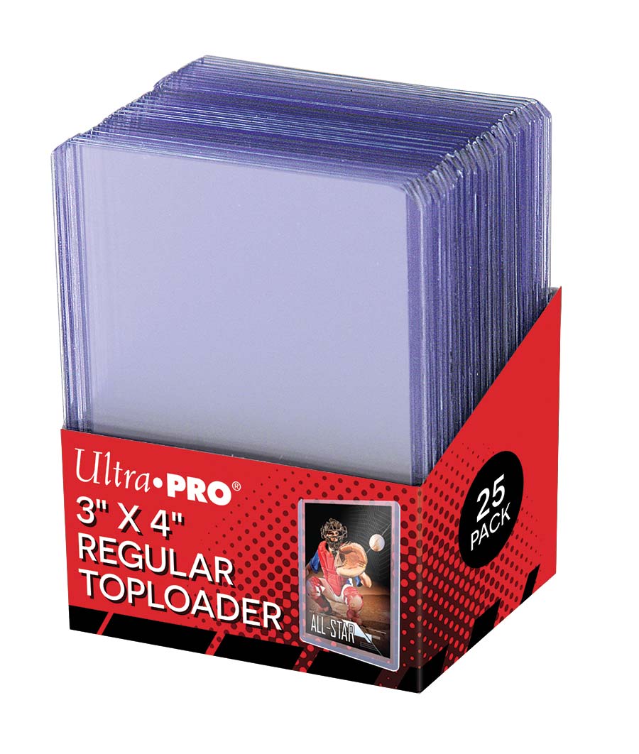 Ultra PRO: Toploader - 3" x 4" (25ct - Clear Regular) | Gamers Paradise