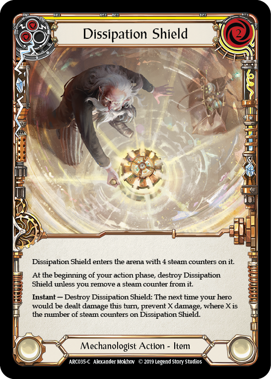 Dissipation Shield [ARC035-C] (Arcane Rising)  1st Edition Rainbow Foil | Gamers Paradise