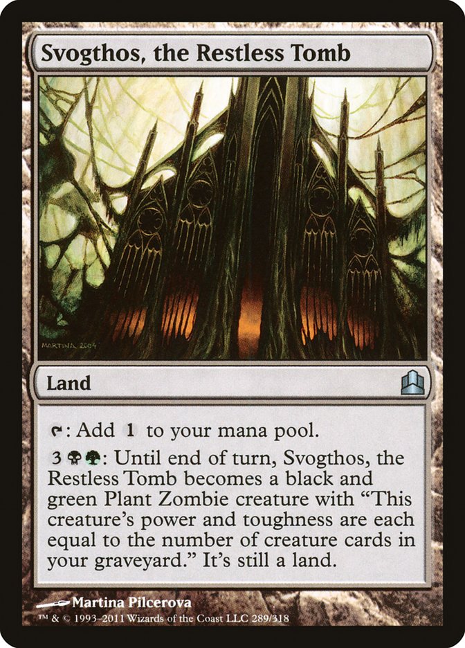 Svogthos, the Restless Tomb [Commander 2011] | Gamers Paradise