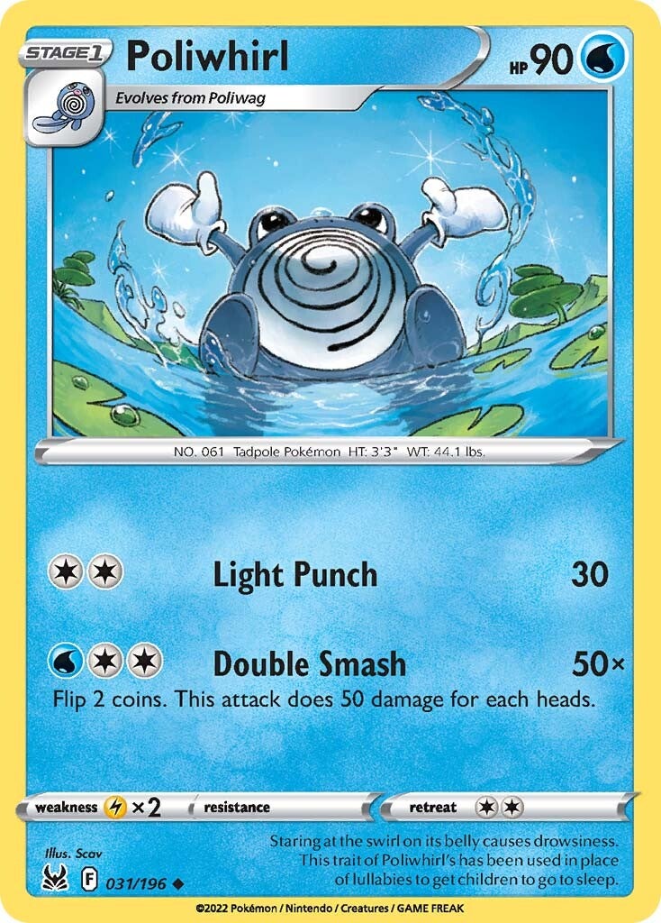 Poliwhirl (031/196) [Sword & Shield: Lost Origin] | Gamers Paradise
