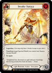 Invoke Suraya // Suraya, Archangel of Knowledge [DYN212] (Dynasty)  Cold Foil | Gamers Paradise