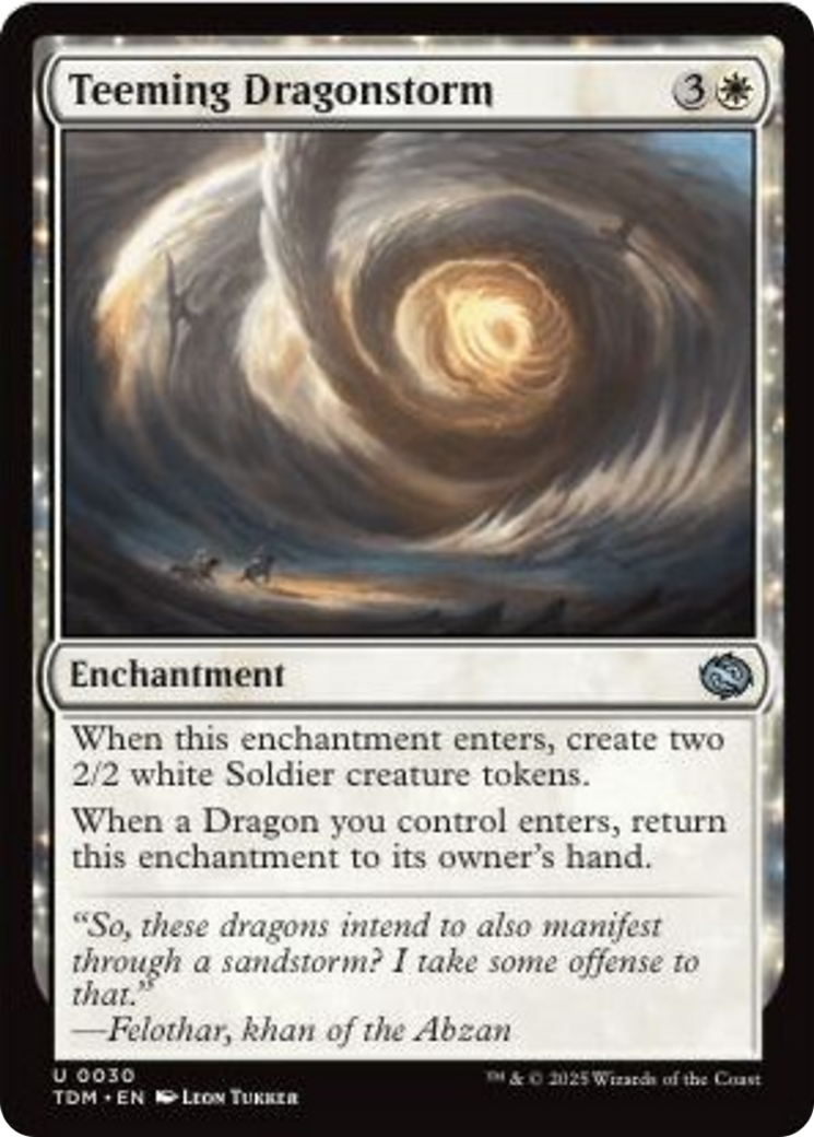 Teeming Dragonstorm [Tarkir: Dragonstorm] | Gamers Paradise