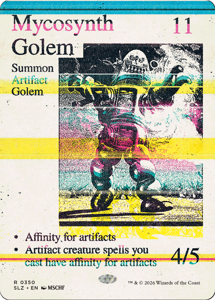 Mycosynth Golem (0350) [Secret Lair x MSCHF: The Zeta Set] | Gamers Paradise