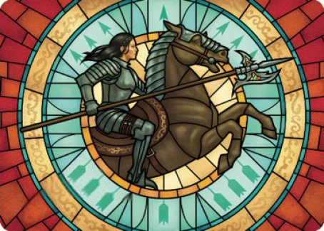 Tori D'Avenant, Fury Rider Art Card [Dominaria United Art Series] | Gamers Paradise