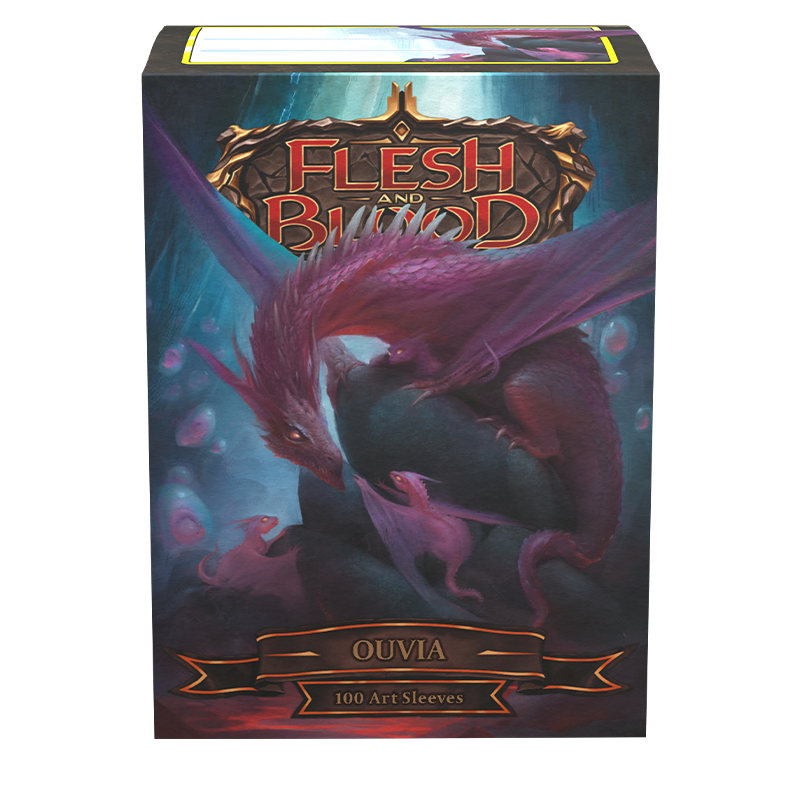 Dragon Shield: Standard 100ct Art Sleeves - Flesh and Blood (Ouvia) | Gamers Paradise