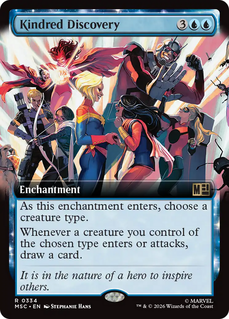 Kindred Discovery (Extended Art) [Marvel Super Heroes Commander] | Gamers Paradise