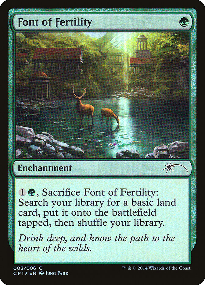 Font of Fertility [Magic 2015 Clash Pack] | Gamers Paradise