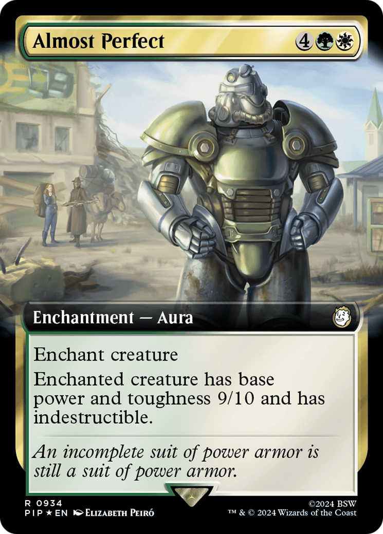 Almost Perfect (Extended Art) (Surge Foil) [Fallout] | Gamers Paradise