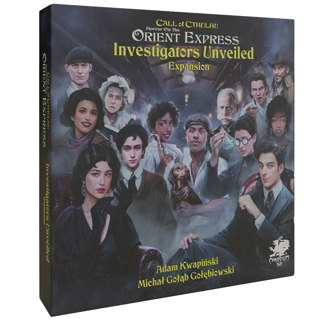 Horror on the Orient Express: The Board Game - Investigators Unveiled Expansion (PREORDER) (Copy) | Gamers Paradise