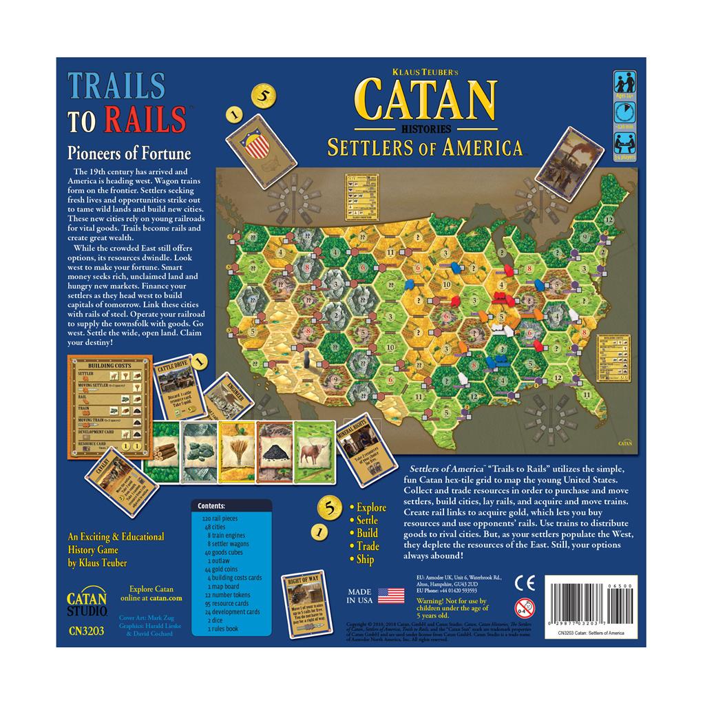 CATAN - Settlers of America | Gamers Paradise