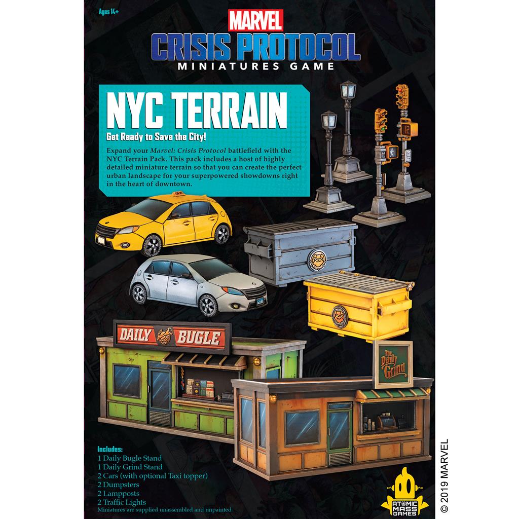 MARVEL CRISIS PROTOCOL: NYC TERRAIN EXPANSION | Gamers Paradise