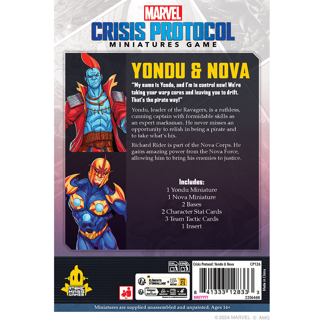 Marvel: Crisis Protocol - Yondu & Nova | Gamers Paradise
