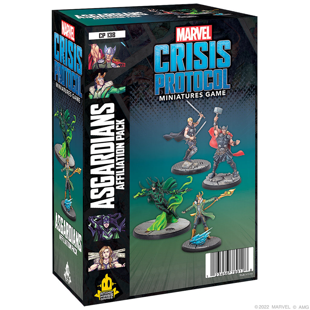 MARVEL: CRISIS PROTOCOL - ASGARDIANS AFFILIATION PACK | Gamers Paradise