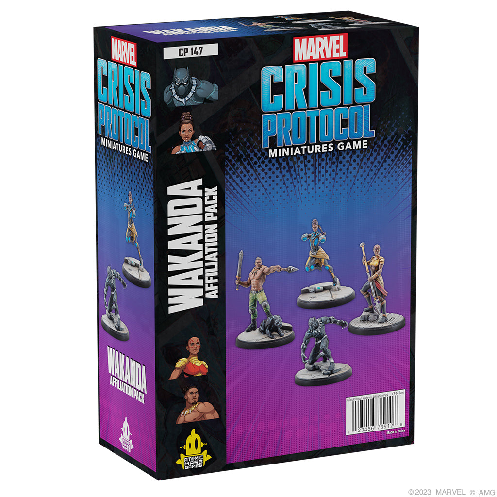 MARVEL: CRISIS PROTOCOL - WAKANDA AFFILIATION PACK | Gamers Paradise