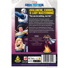 Marvel: Crisis Protocol - Avalanche, Exodus & Lady Mastermind (PREORDER) | Gamers Paradise