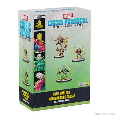 Marvel: Crisis Protocol – Adam Warlock, Moondragon & Quasar (PREORDER) | Gamers Paradise