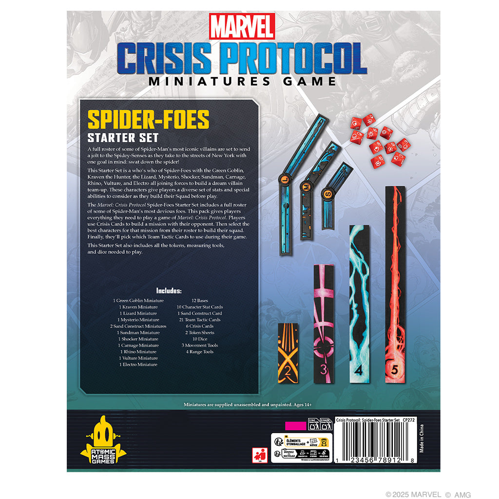 Marvel: Crisis Protocol - Spider Foes Starter Set | Gamers Paradise