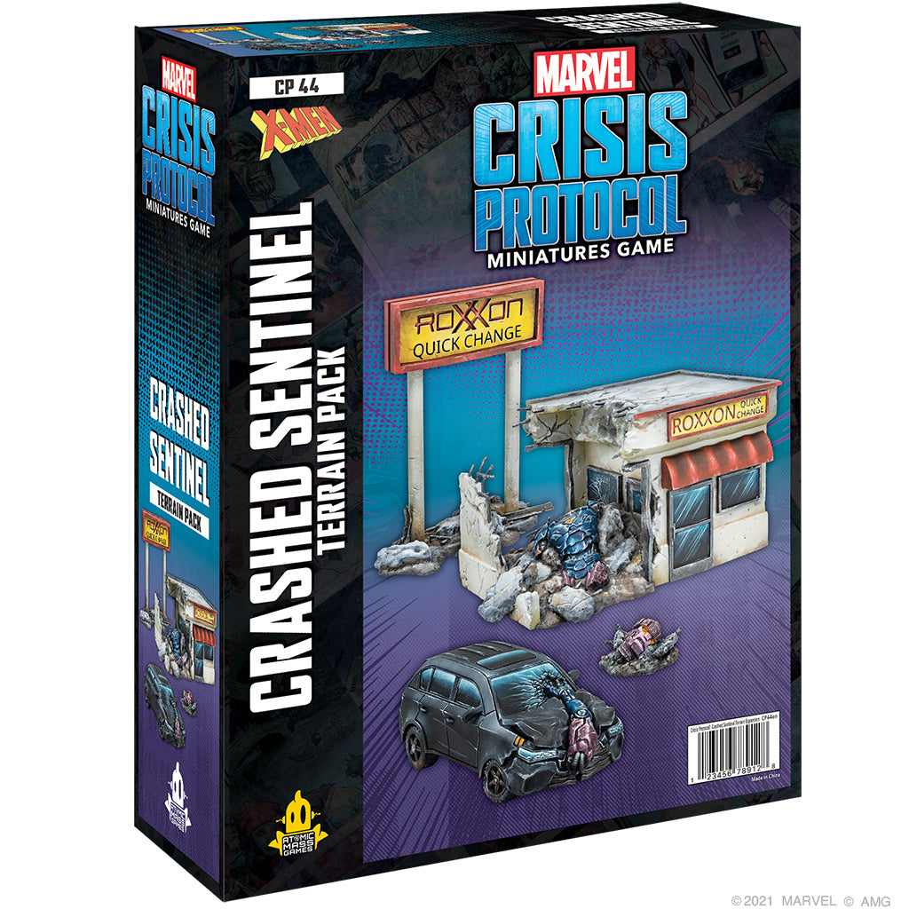 MARVEL: CRISIS PROTOCOL - CRASHED SENTINEL TERRAIN PACK | Gamers Paradise