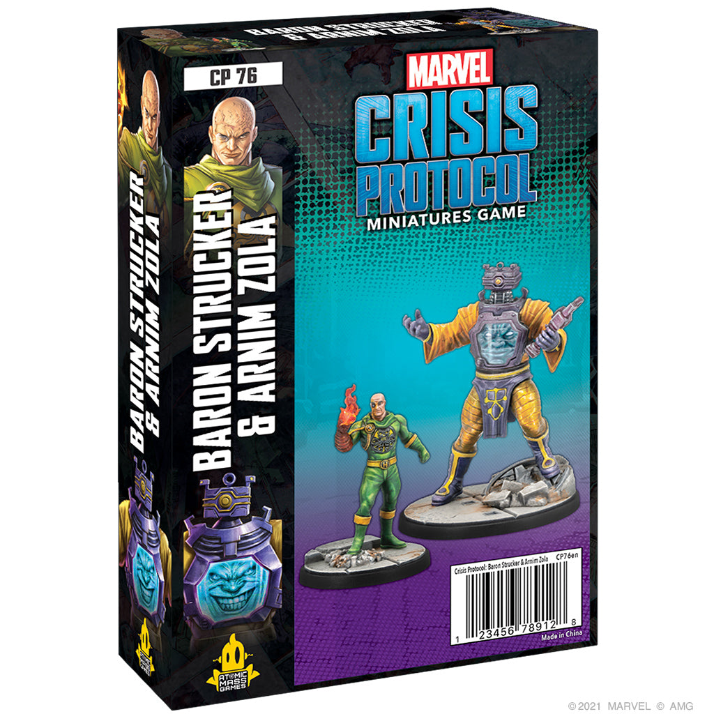 MARVEL: CRISIS PROTOCOL - BARON STRUCKER & ARNIM ZOLA | Gamers Paradise