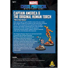 MARVEL: CRISIS PROTOCOL - CAPTAIN AMERICA & THE ORIGINAL HUMAN TORCH | Gamers Paradise