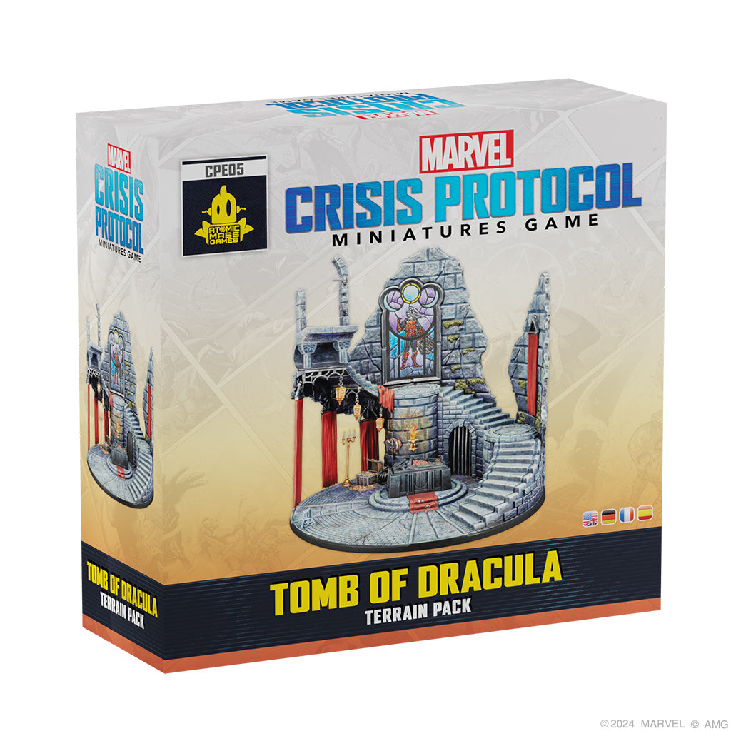 Marvel: Crisis Protocol - Tomb of Dracula Terrain Pack (PREORDER) | Gamers Paradise