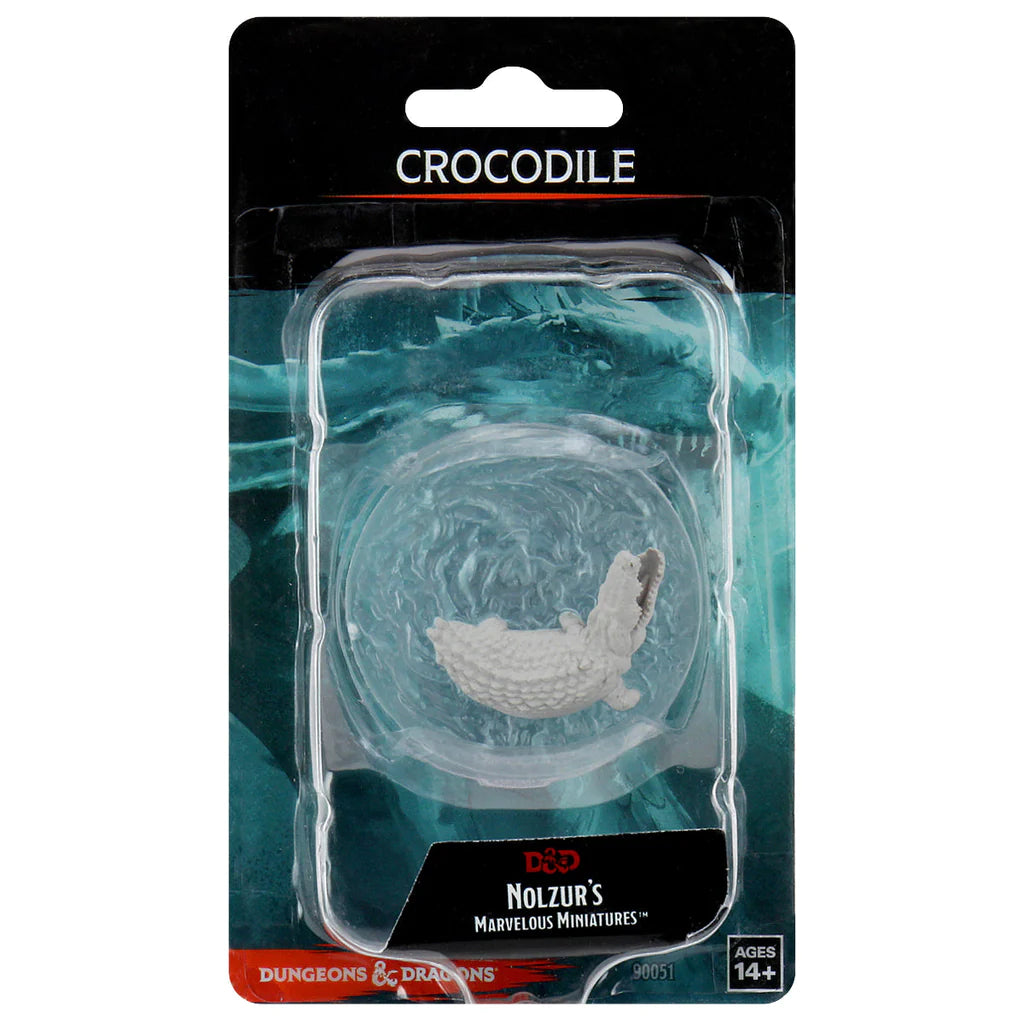 D&D NOLZUR'S MARVELOUS MINIATURES: CROCODILE | Gamers Paradise