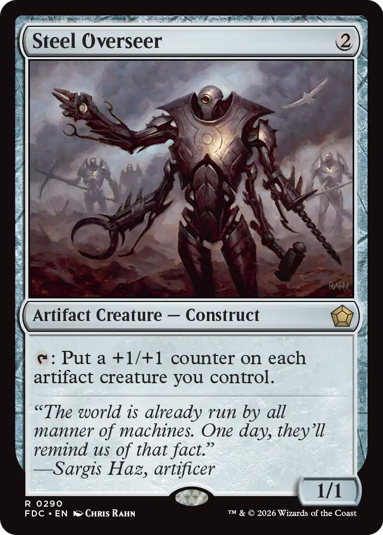 Steel Overseer [Foundations Commander] | Gamers Paradise