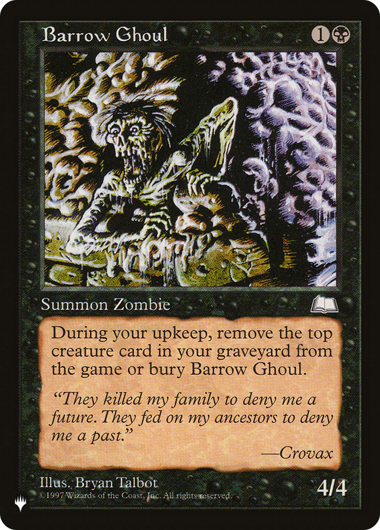 Barrow Ghoul [The List] | Gamers Paradise