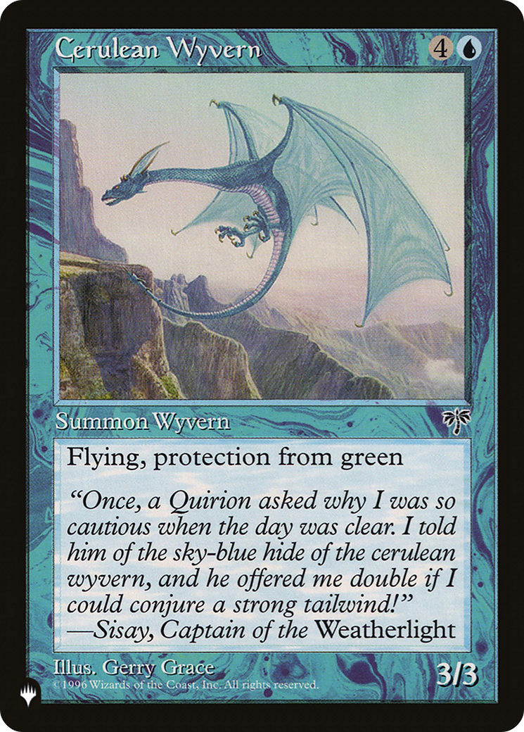 Cerulean Wyvern [The List Reprints] | Gamers Paradise