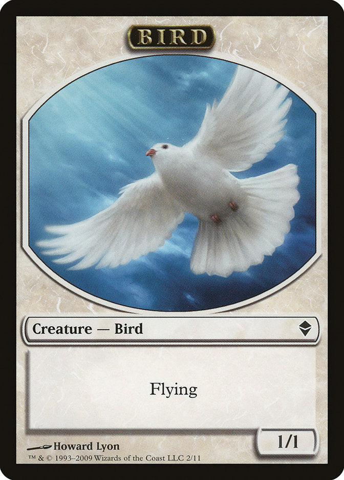 Bird Token [Zendikar Tokens] | Gamers Paradise