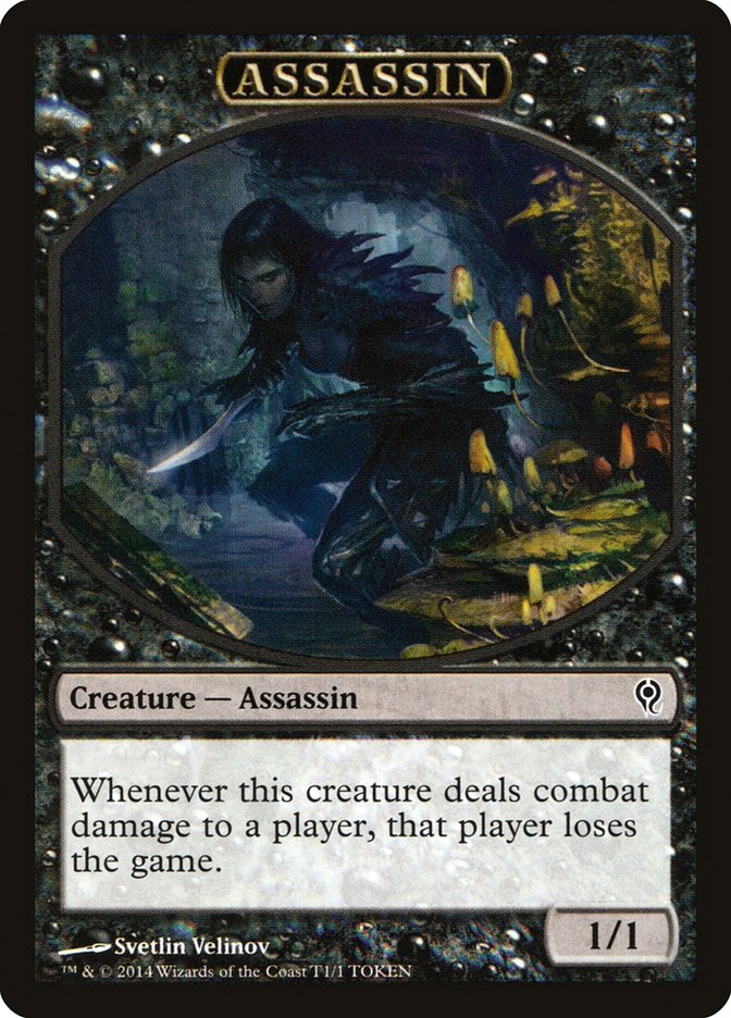 Assassin Token [Duel Decks: Jace vs. Vraska Tokens] | Gamers Paradise