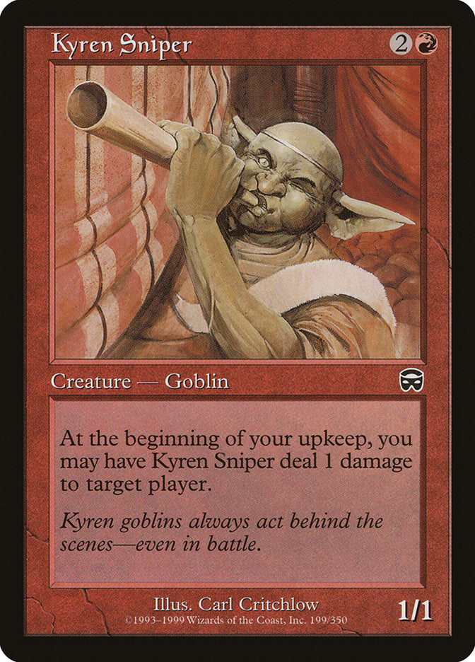 Kyren Sniper [Mercadian Masques] | Gamers Paradise