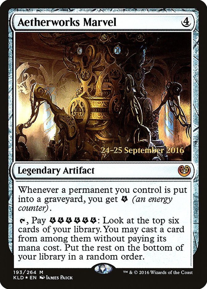 Aetherworks Marvel [Kaladesh Prerelease Promos] | Gamers Paradise