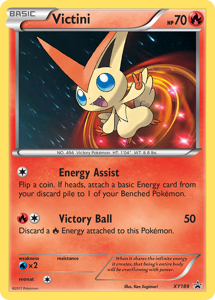 Victini (XY189) [XY: Black Star Promos] | Gamers Paradise