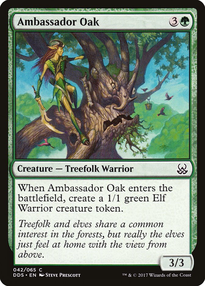 Ambassador Oak [Duel Decks: Mind vs. Might] | Gamers Paradise