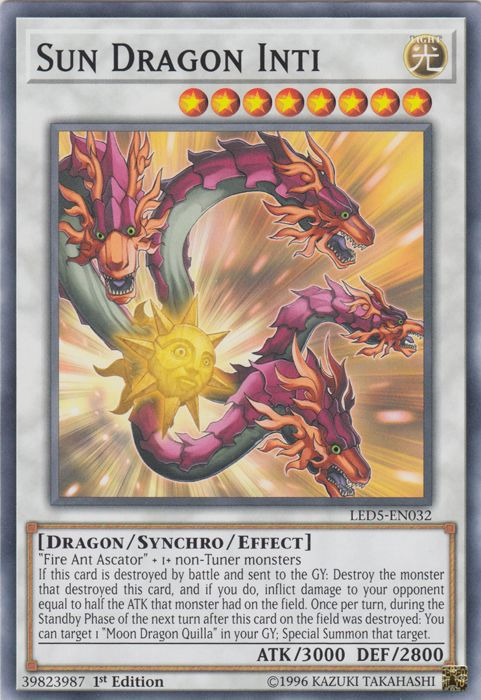 Sun Dragon Inti [LED5-EN032] Common | Gamers Paradise