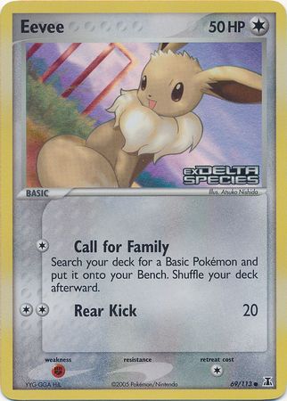 Eevee (69/113) (Stamped) [EX: Delta Species] | Gamers Paradise