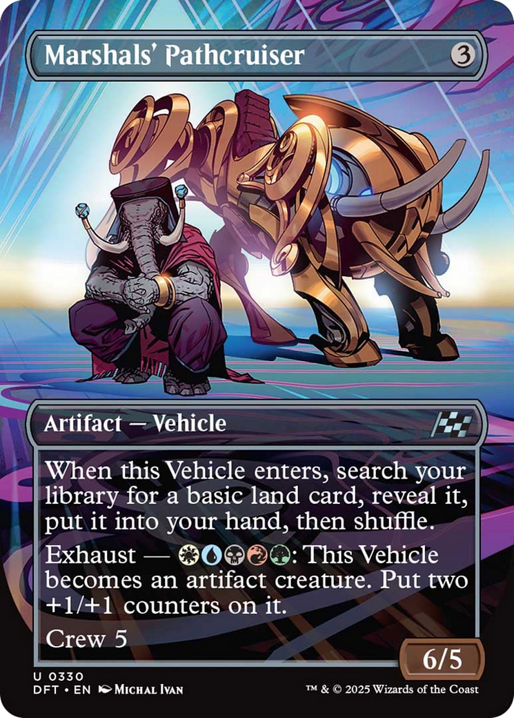 Marshals' Pathcruiser (Borderless) [Aetherdrift] | Gamers Paradise