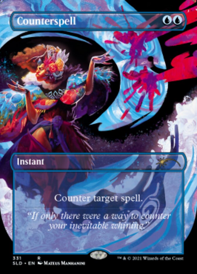 Counterspell (Borderless) [Secret Lair Drop Series] | Gamers Paradise