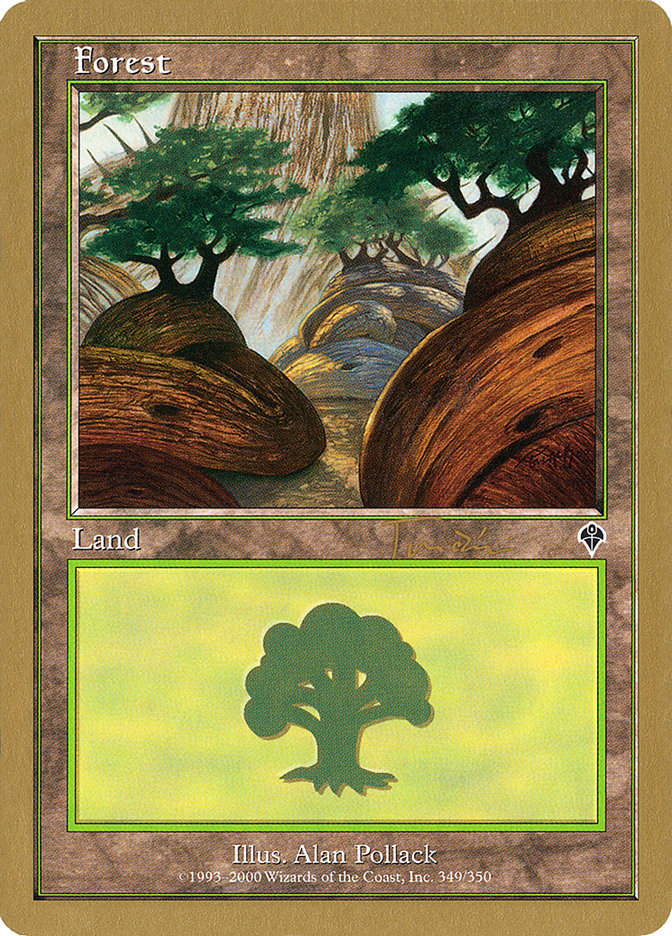 Forest (jt349a) (Jan Tomcani) [World Championship Decks 2001] | Gamers Paradise