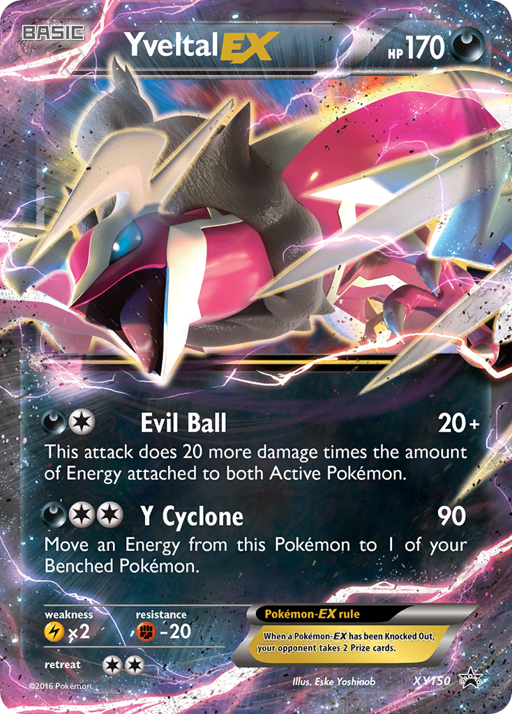 Yveltal EX (XY150) [XY: Black Star Promos] | Gamers Paradise