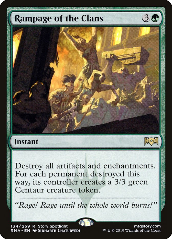Rampage of the Clans [Ravnica Allegiance] | Gamers Paradise