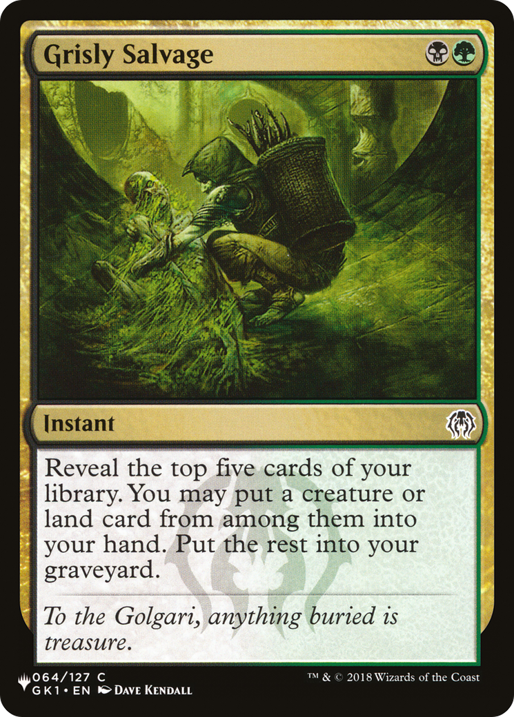 Grisly Salvage [The List] | Gamers Paradise