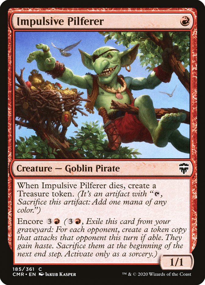 Impulsive Pilferer [Commander Legends] | Gamers Paradise